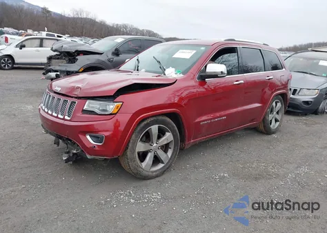 2014 Jeep Grand Cherokee Overland from USA, damaged, VIN 1C4RJFCT3EC390403